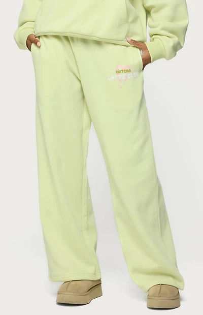 Edikted Matcha Lover Straight Leg