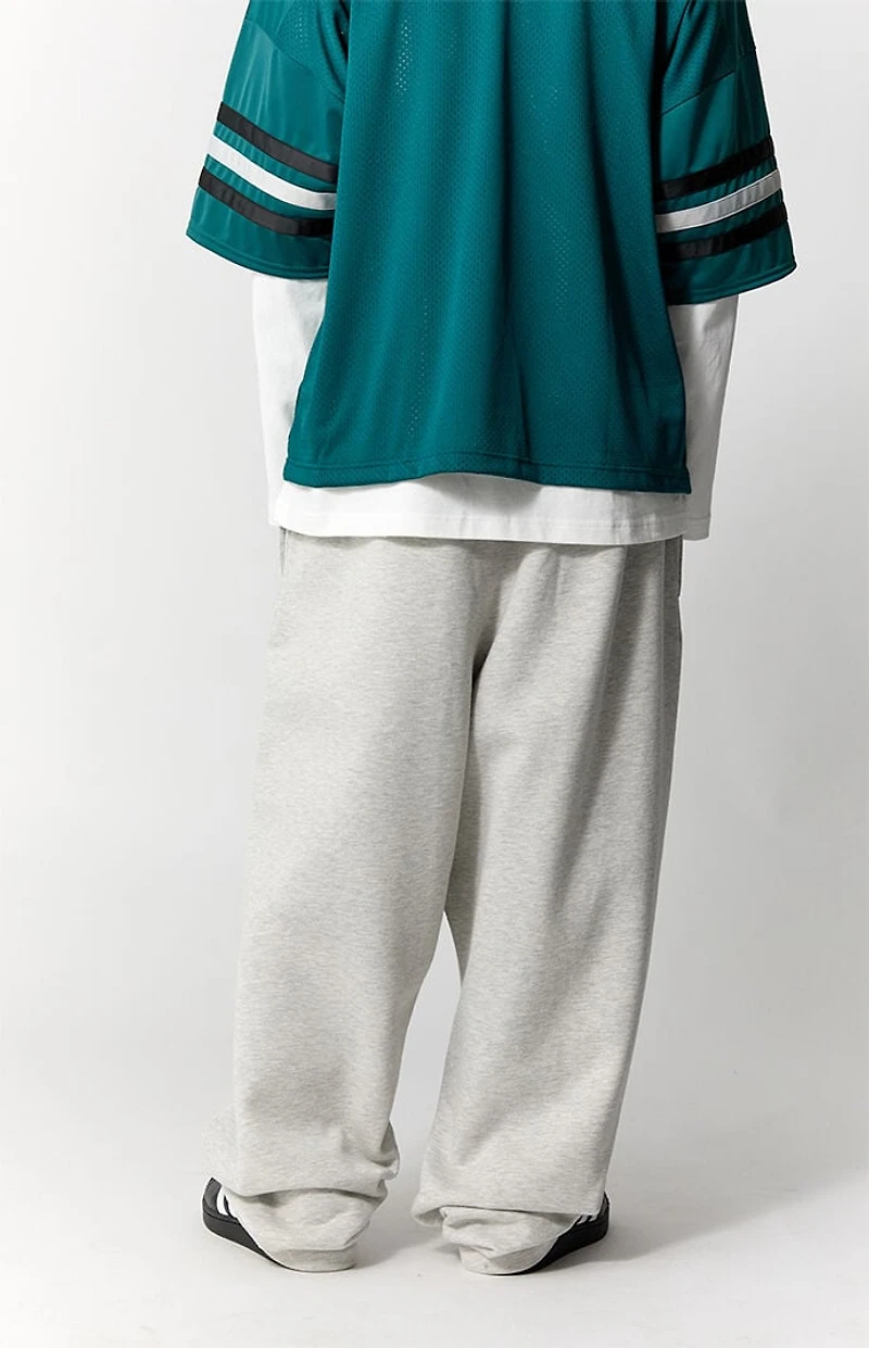 Pacsun Heather Gray Fleece Extreme Baggy Sweatpants