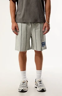 Tyson Pinstripe Fleece Sweat Shorts