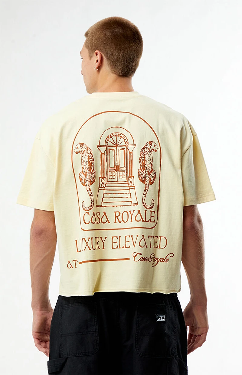 Pacsun Casa Royale Cropped Boxy T-Shirt