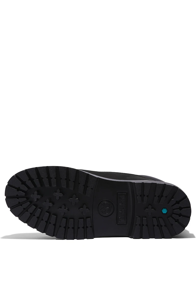 Timberland Women's Black Stone Street 6inch Lace-Up Waterproof Boots