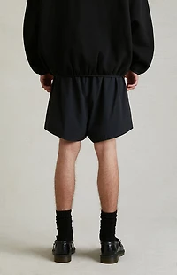 Fear of God ESSENTIALS Black Nylon Running Shorts