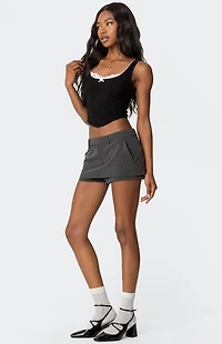 Edikted Rosetta Peekaboo Lace Top