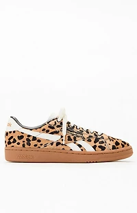 Reebok Women's Leopard Club C Grounds UK Sneakers