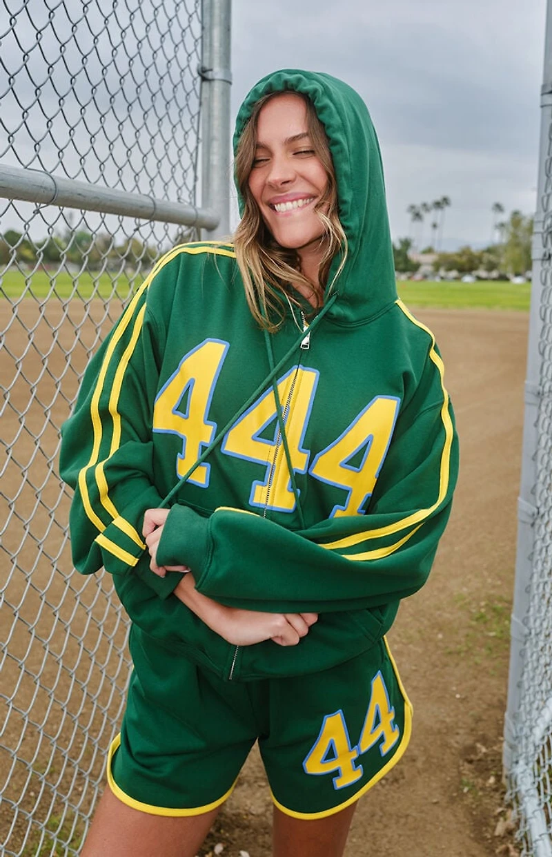 THE MAYFAIR GROUP 444 Aligned Retro Sweat Shorts