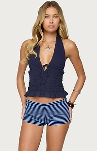 Edikted Larissa Scrunch Halter Top