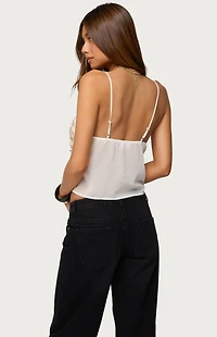 Edikted Kaleesy Beaded Tank Top