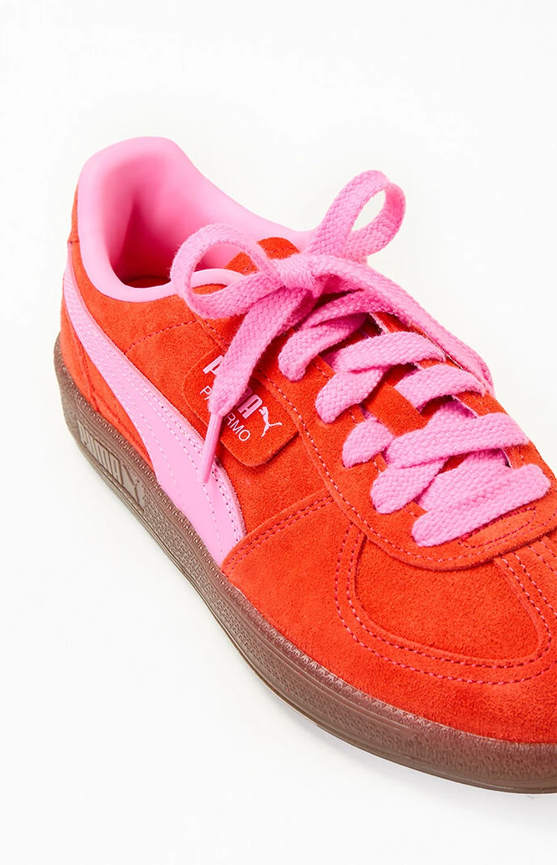 Puma Women's Red Palermo Sneakers