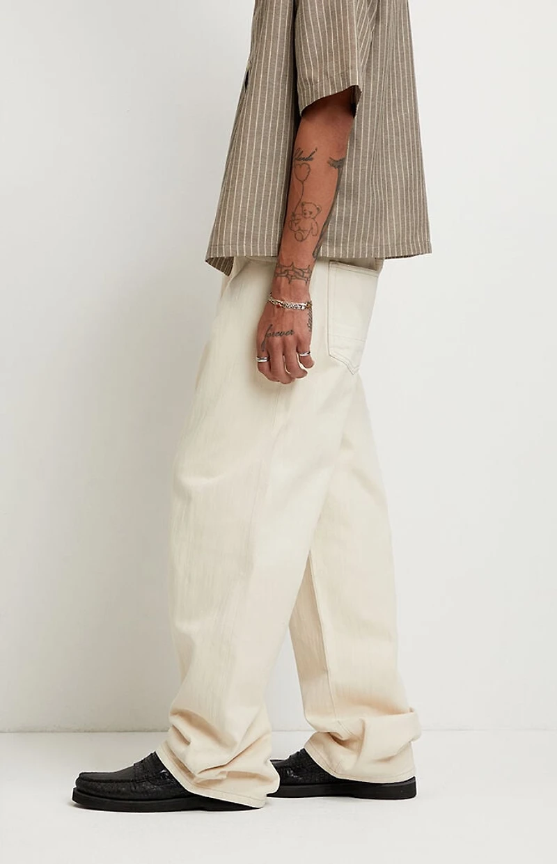 Pacsun Dylan Baggy Jeans Cream