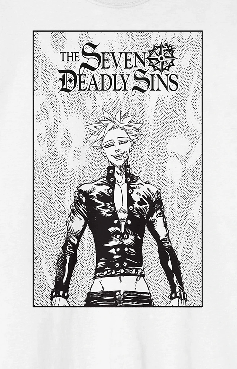 White Seven Deadly Sins T-Shirt