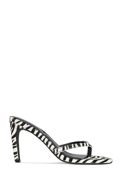 AZALEA WANG Women's Lewis Zebra Stilettos