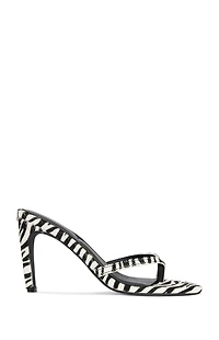 AZALEA WANG Women's Lewis Zebra Stilettos