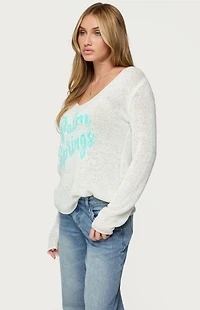 Edikted Palm Springs Light Knit Sweater