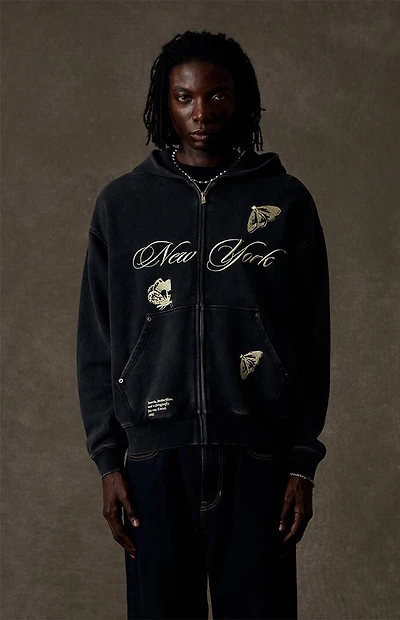 The Met x Pacsun Butterfly Zip Up Hoodie
