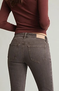 Pacsun Jade Low Rise Bootcut Jeans Brown