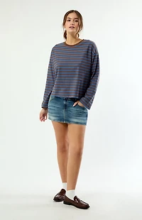 Rhythm Porto Striped Long Sleeve T-Shirt