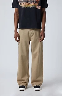 Pacsun Blake Extreme Baggy Jeans Carpenter Tan