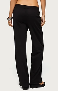 Edikted Quinn Straight Leg Sweatpants