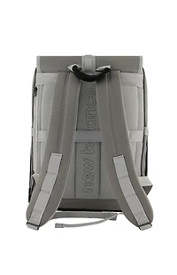 New Balance Gray Legacy Icon Flap Backpack