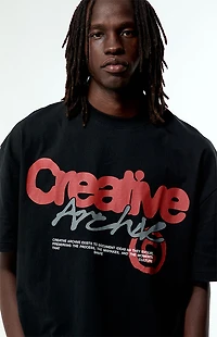 Pacsun Creative Archive Cropped Boxy T-Shirt