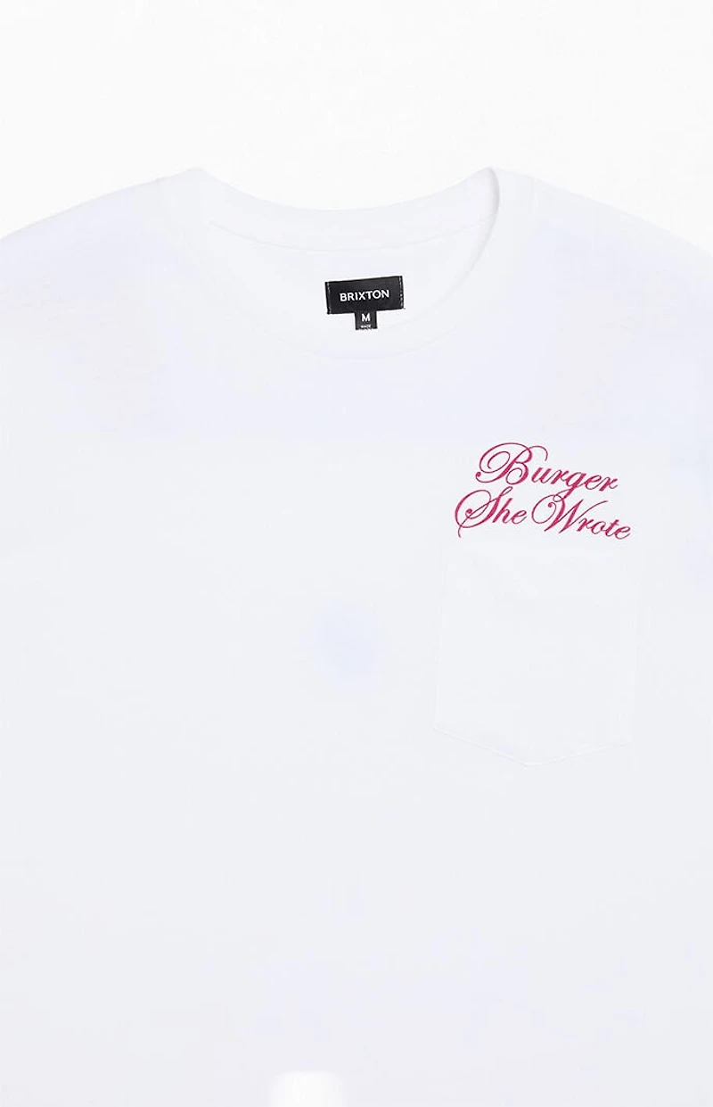 Brixton Burger She Wrote T-Shirt