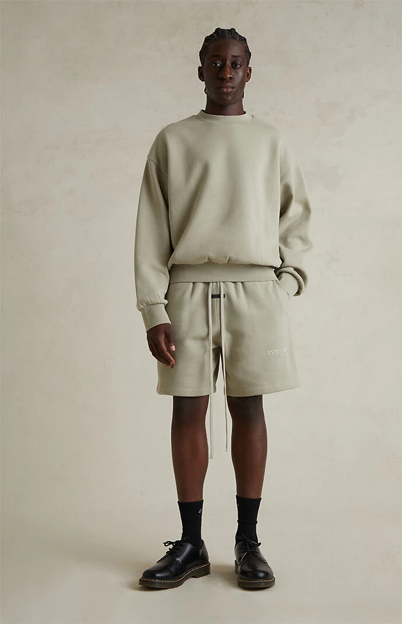 Fear of God ESSENTIALS Abbey Stone Classic Fleece Crew Neck Sweatshirt