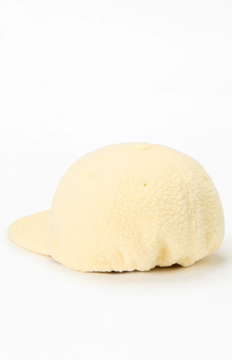 Fear of God ESSENTIALS Garden Yellow Sherpa Fleece Baseball Hat