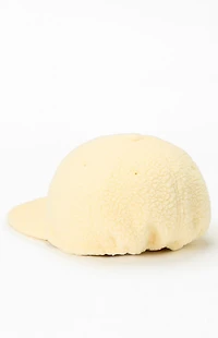 Fear of God ESSENTIALS Garden Yellow Sherpa Fleece Baseball Hat