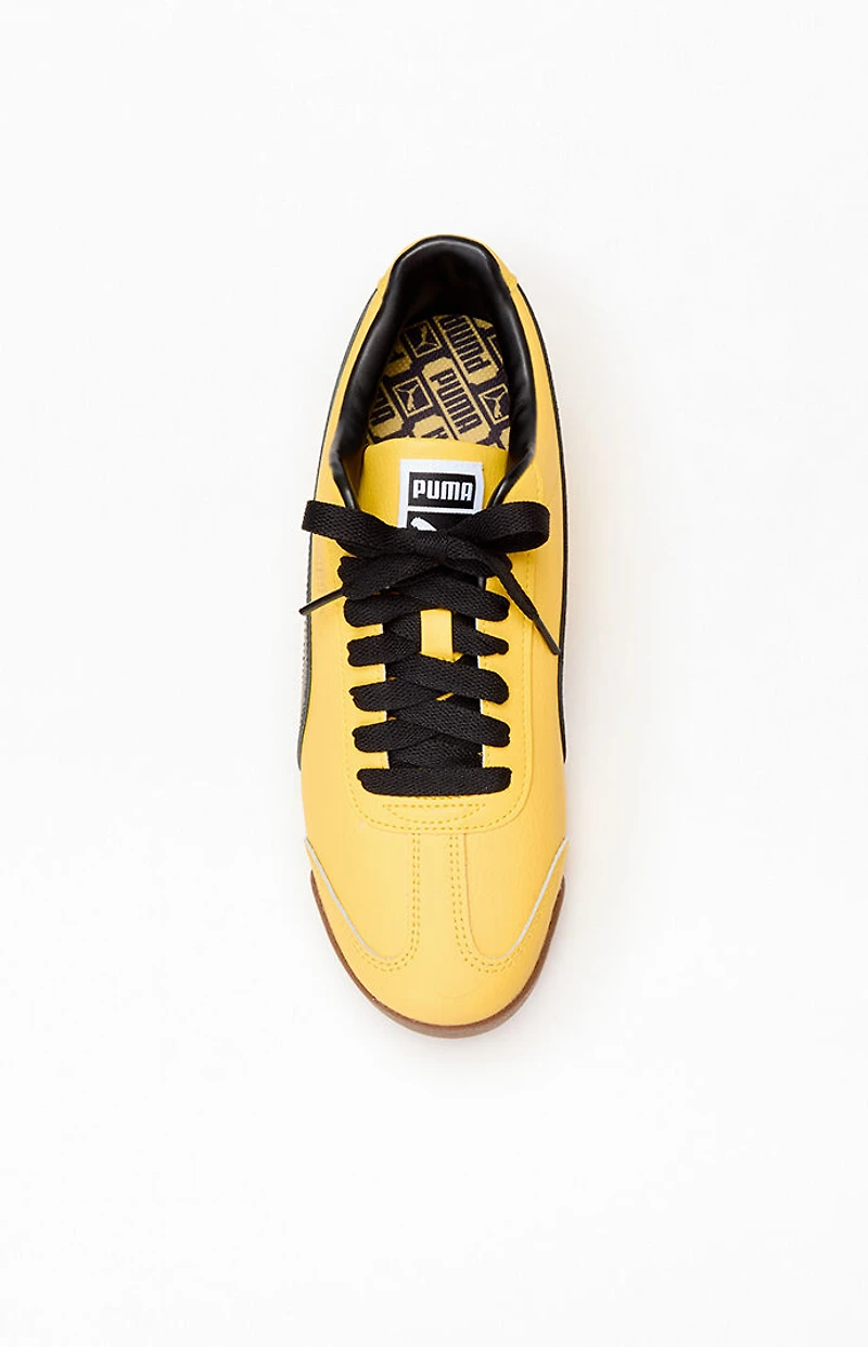 Puma Yellow Roma 24 Standard Sneakers