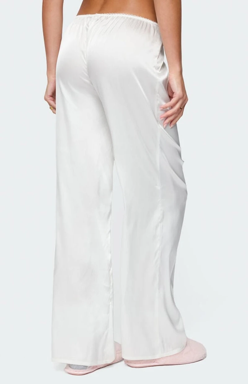 Edikted Izabella Satin Effect Pants