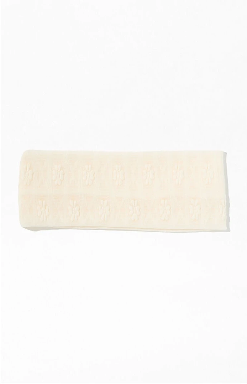 LA Hearts Daisy Textured Soft Headband