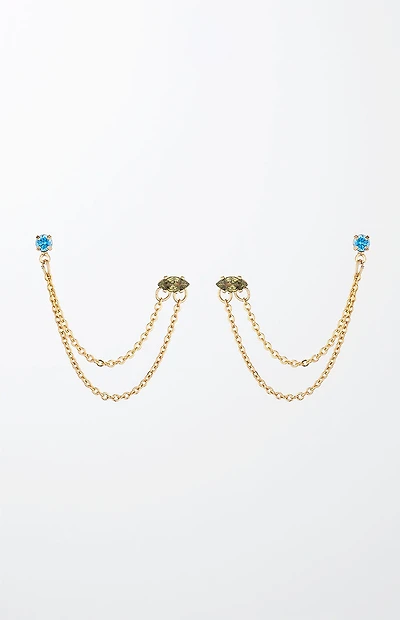 Ettika Two-Hole Earring Chain