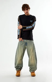 FORD Riders Long Sleeve Waffle Knit T-Shirt