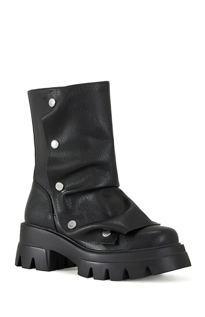 AZALEA WANG Women's Bharti Combat Boots