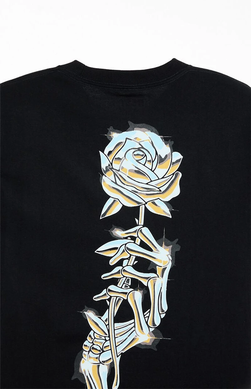 Rest Easy Chrome Rose T-Shirt
