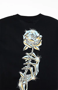 Rest Easy Chrome Rose T-Shirt