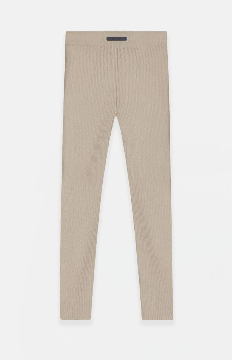 Fear of God ESSENTIALS Women's Dune Ribbed Knit Leggings