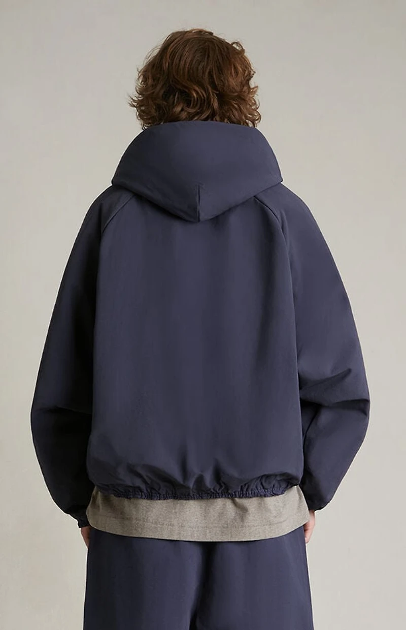 Fear of God ESSENTIALS Marine Military Nylon Hooded Bomber Jacket