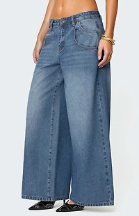 Edikted Jayden Low Rise Jeans