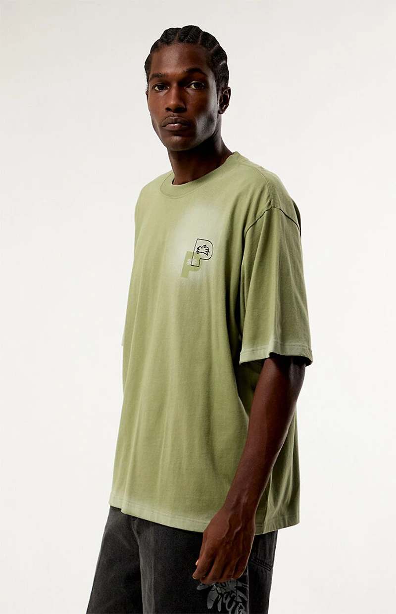 PLAY PALM ANGELS Spray Loose T-Shirt