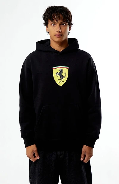 Puma Black Ferrari Shield Hoodie