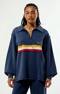Netflix x Outer Banks OBX Quarter Zip Oversized Sweatshirt