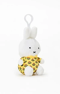 MIFFY Plush Flower Keychain