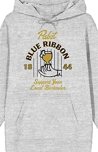 Pabst Blue Ribbon Logo Hoodie