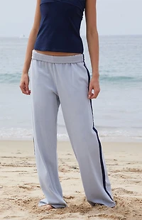 John Galt Anastasia Side Stripe Baggy Sweatpants