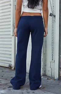 John Galt Navy Hilary Yoga Baggy Sweatpants