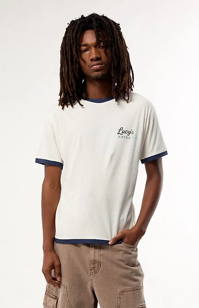 Pacsun Lucy's Motel Ringer T-Shirt