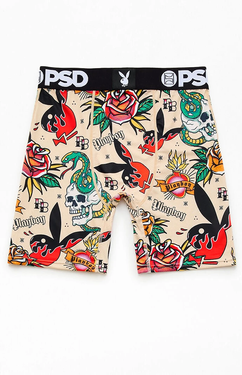 PSD Underwear Playboy Inked Boxer Briefs