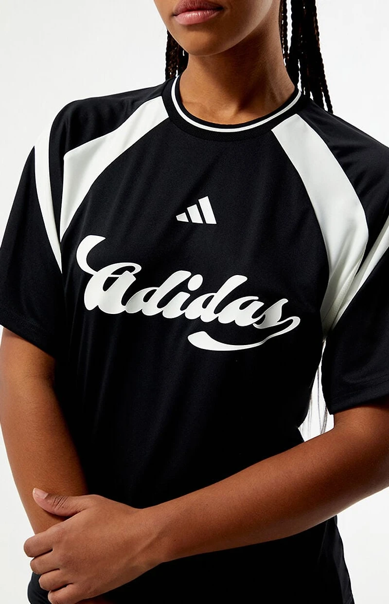 adidas Black & White Her Short Sleeve Jersey