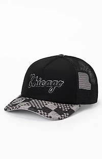 New Era x PS Reserve Chicago Cubs Patchwork Denim 9FORTY Snapback Hat